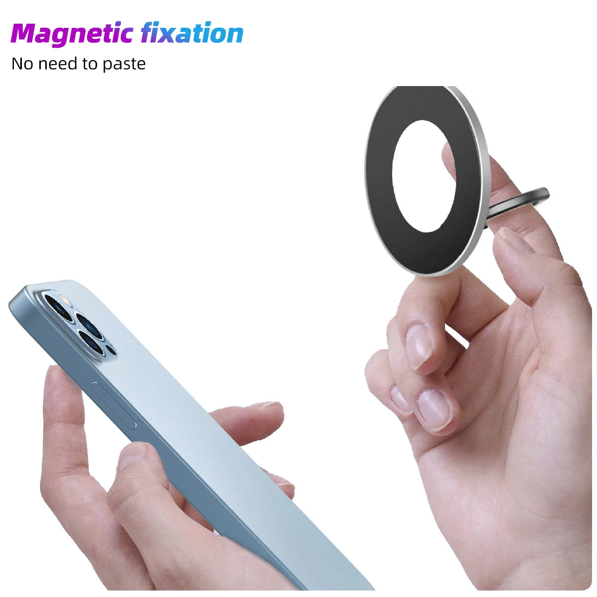 Magnetic Phone Ring Holder for MagSafe – Adjustable Grip Stand Phone Ring Holder HIP