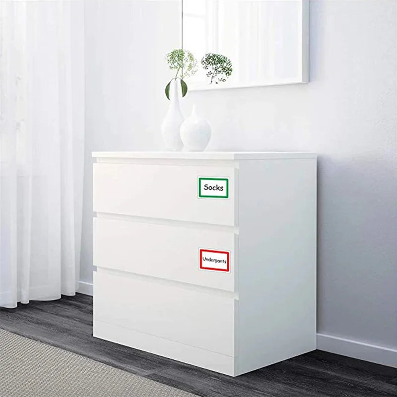 250-Pack Removable Blank Sticker Labels – Home & Office Blank Sticker Labels HIP