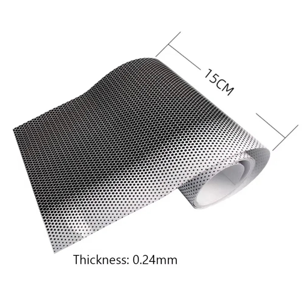Black Perforated Vinyl Window Tint Film – 1M Car Sunshade Car Window Tint Film HIP