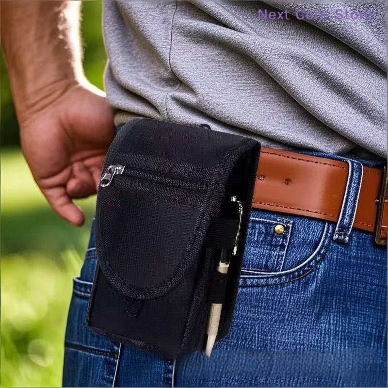 Oxford Cloth Waist Bag – Phone Holster with Pen Slots Waist Bag HIP