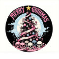 Gothic Christmas Tire Cover – Skull Santa Design for SUVs & Trucks Spare Tire Cover HIP 1 14in