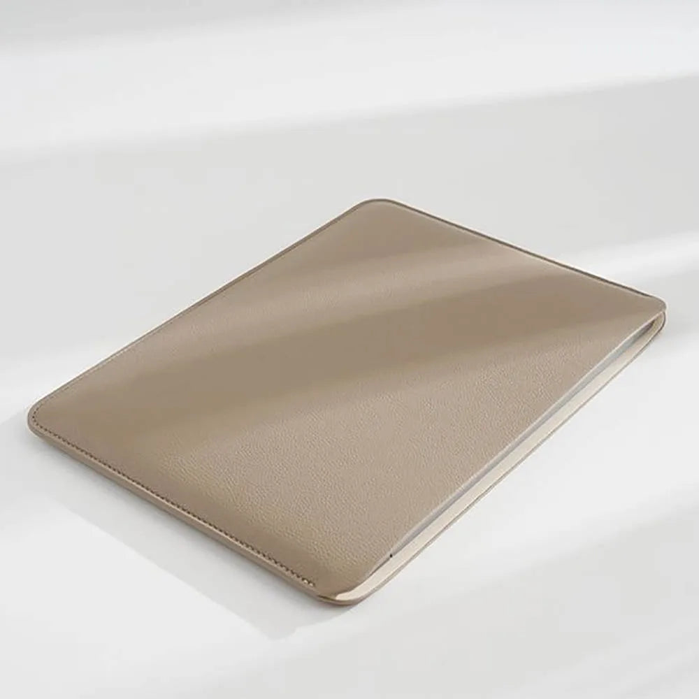 Ultra Thin PU Laptop Sleeve Shockproof Case 12–16 Inch Laptop Sleeve Case HIP Yellow 13.6-14.2 inch