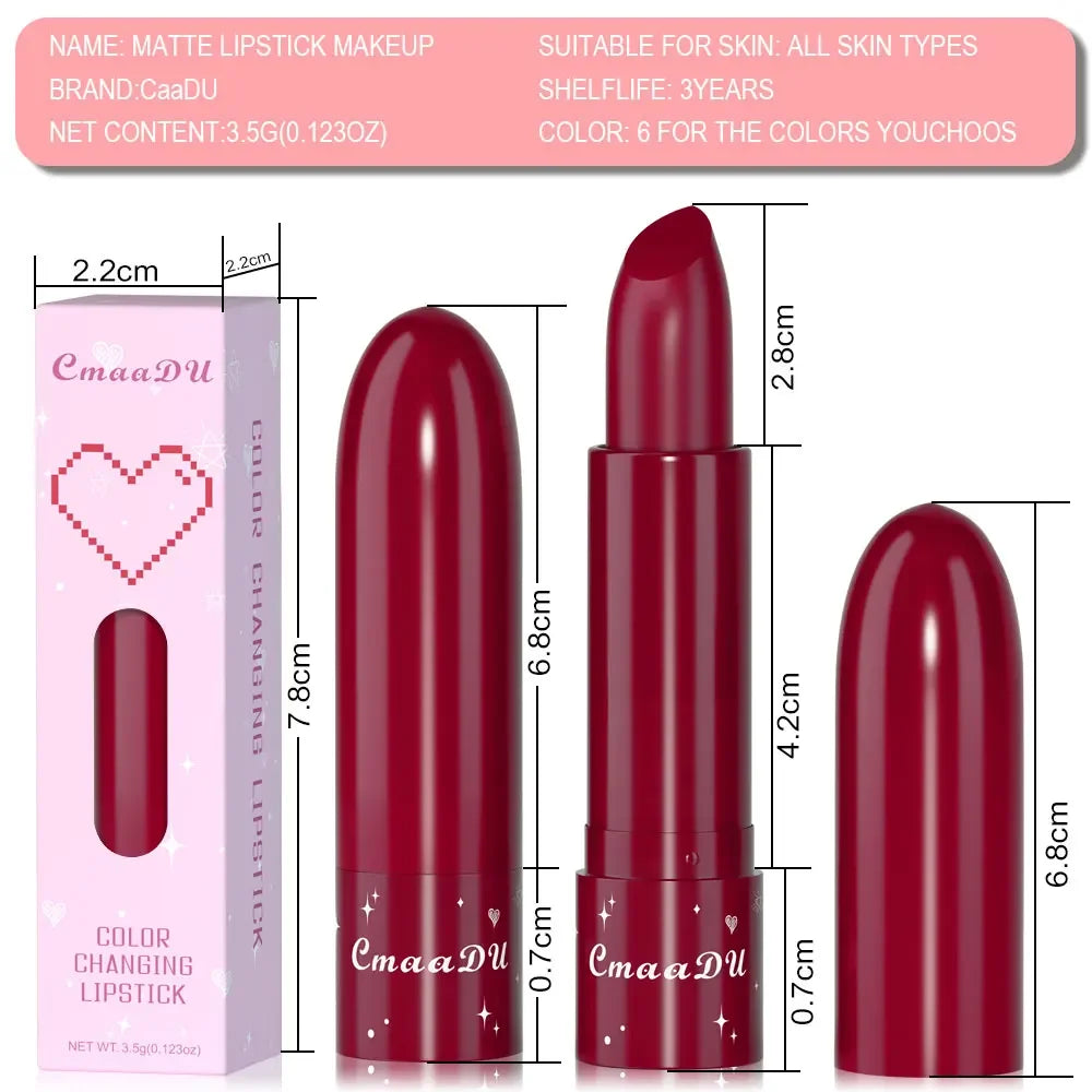 6-Piece Color Changing Lip Balm Set – Fruit Tint | cmaadu Tinted Lip Balm Set HIP