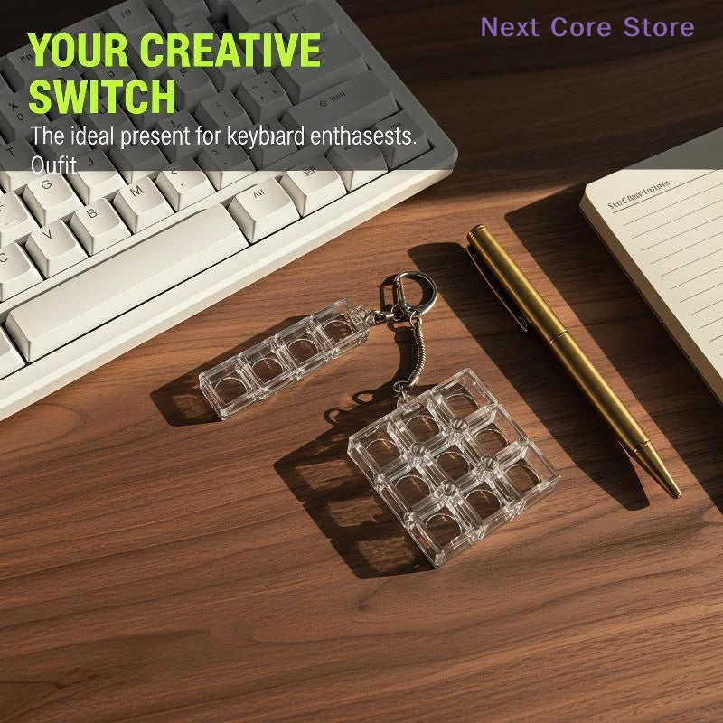 DIY Mechanical Keyboard Switch Tester Keychain | HIP Keyboard Switch Tester HIP