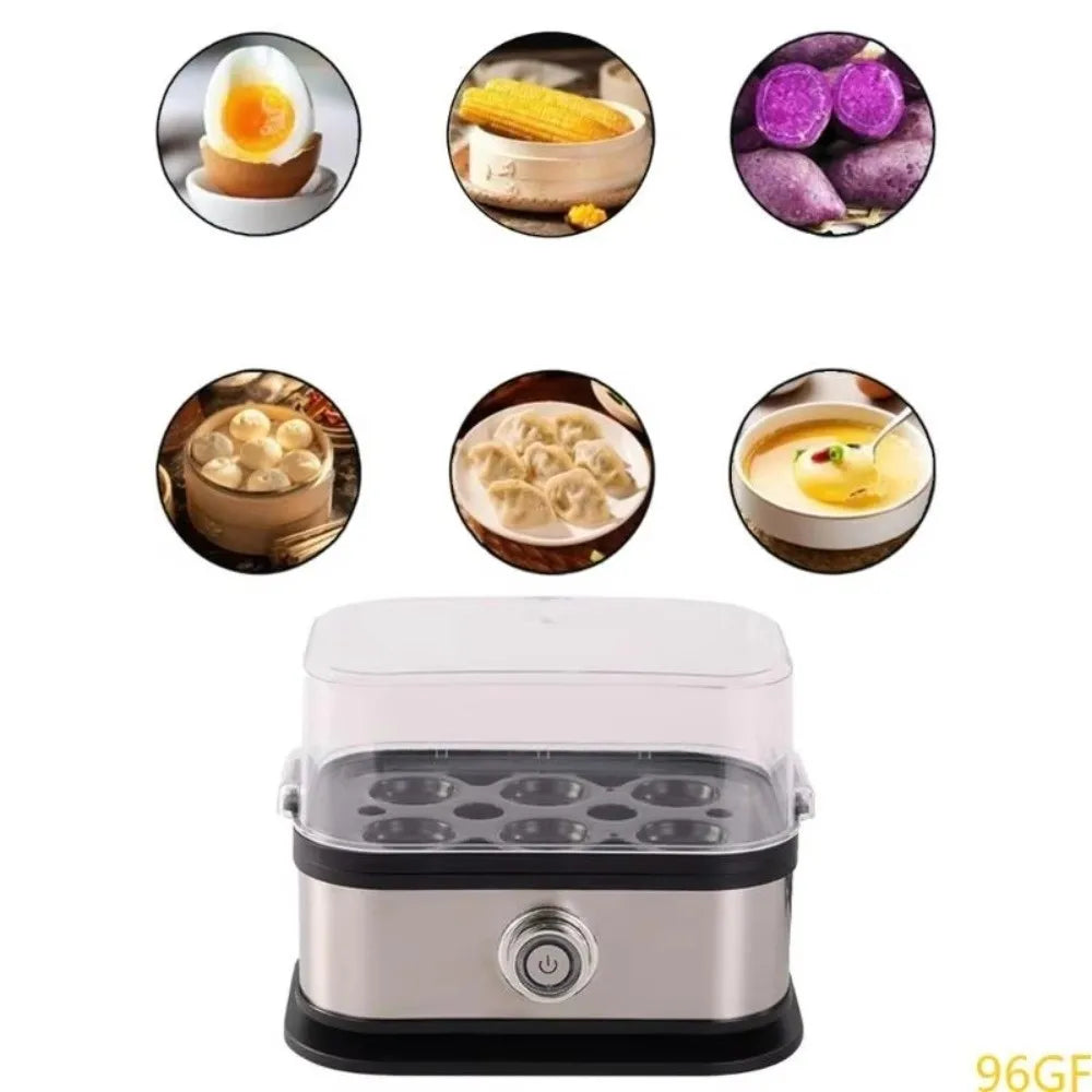 200W Smart Egg Cooker – 6-Egg Capacity & Auto Shut-Off Electric Egg Cooker HIP