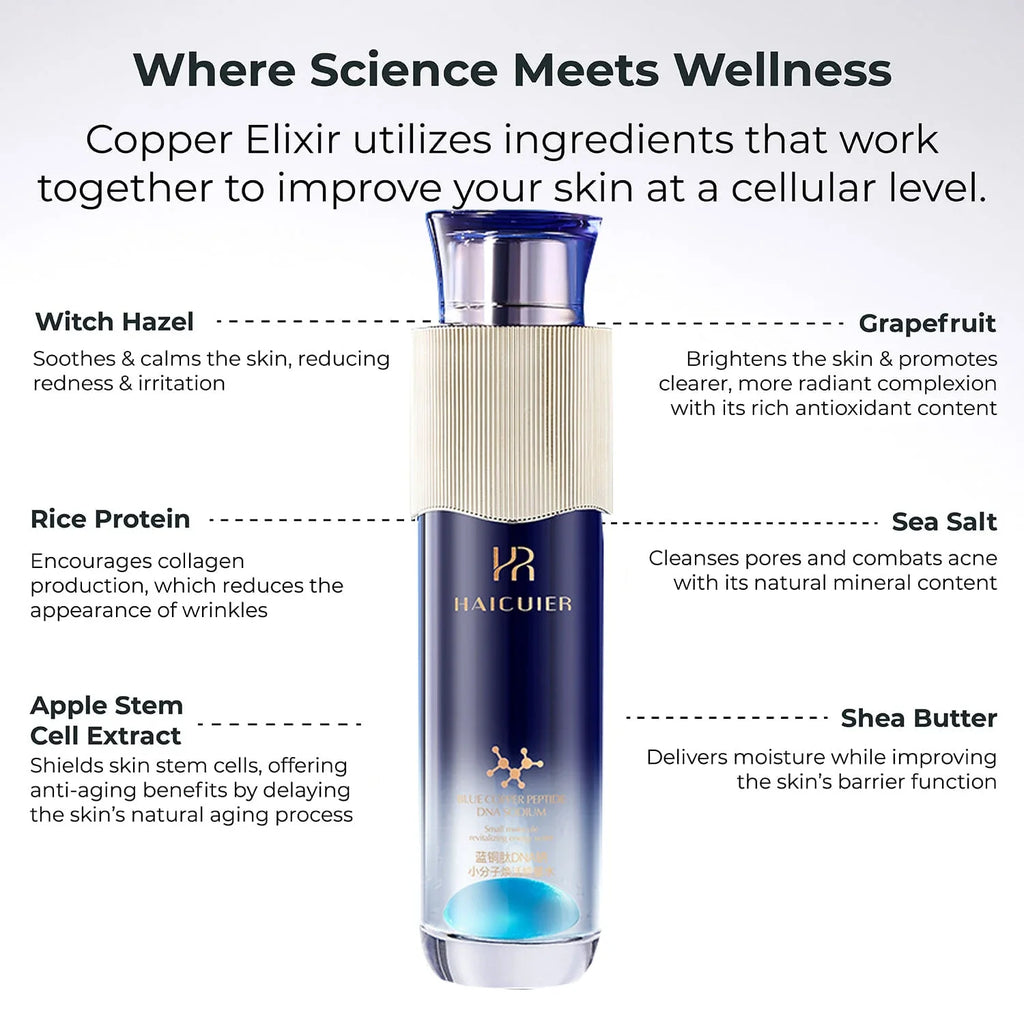 Copper Peptide GHK-Cu + EGF Hydrating Face Serum 120ml Face Serum Essence HIP