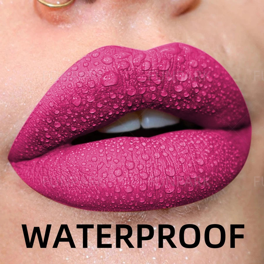 FUNPARK Matte Lipstick – Waterproof Velvet Long-Lasting Color Matte Lipstick HIP
