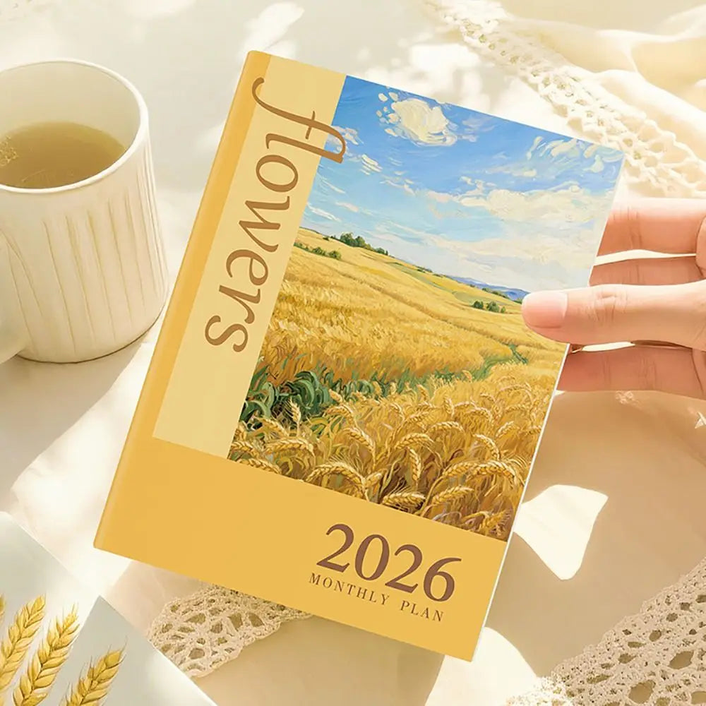 2026 A4 & A5 Schedule Planner Notebook – 48 Pages Schedule Planner Notebook HIP