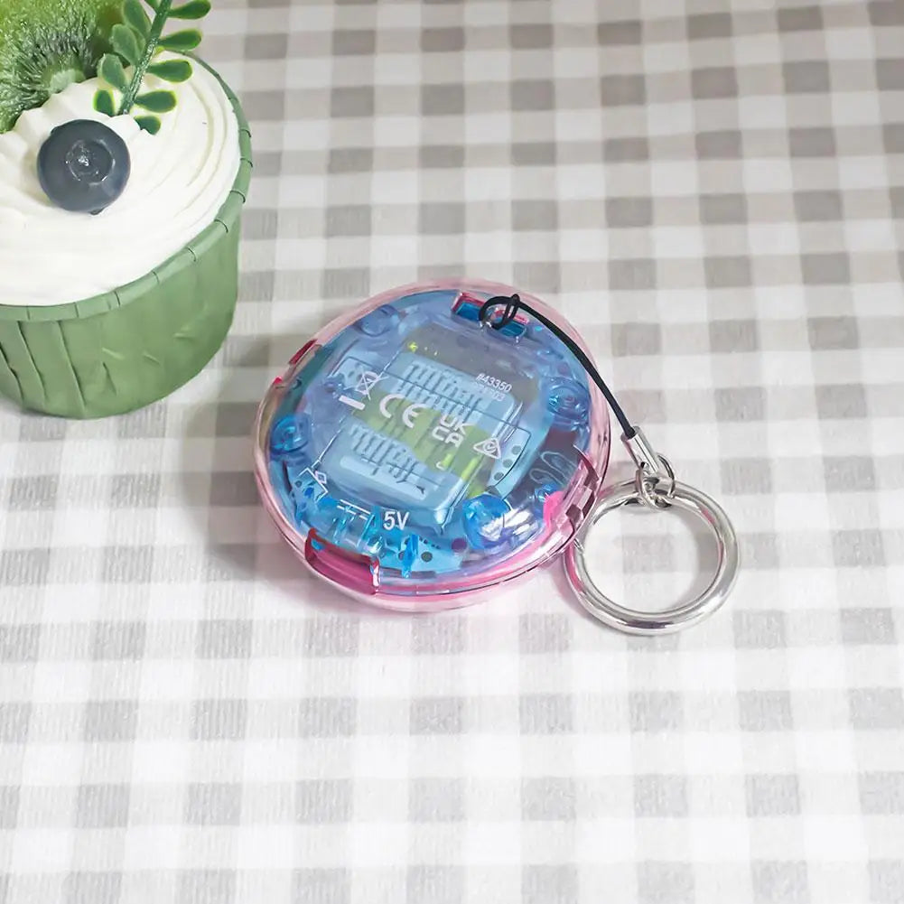 Shockproof Shell For Tamagotchi Uni Crystal Clear Protective Case Skin Accessory Set Includes Hanging Ring And Portable Lanyard HIP