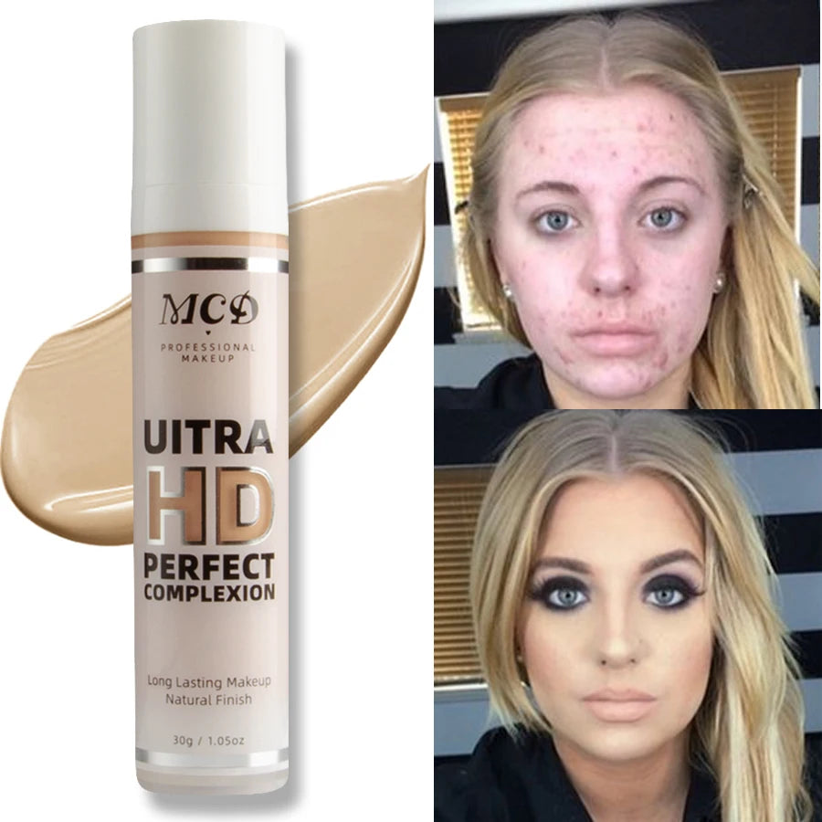 9 Shade Full Coverage Concealer Liquid Foundation Makeup High Coverage Base Makeup Cushion Foundation Cream Natural Matte HIP 03
