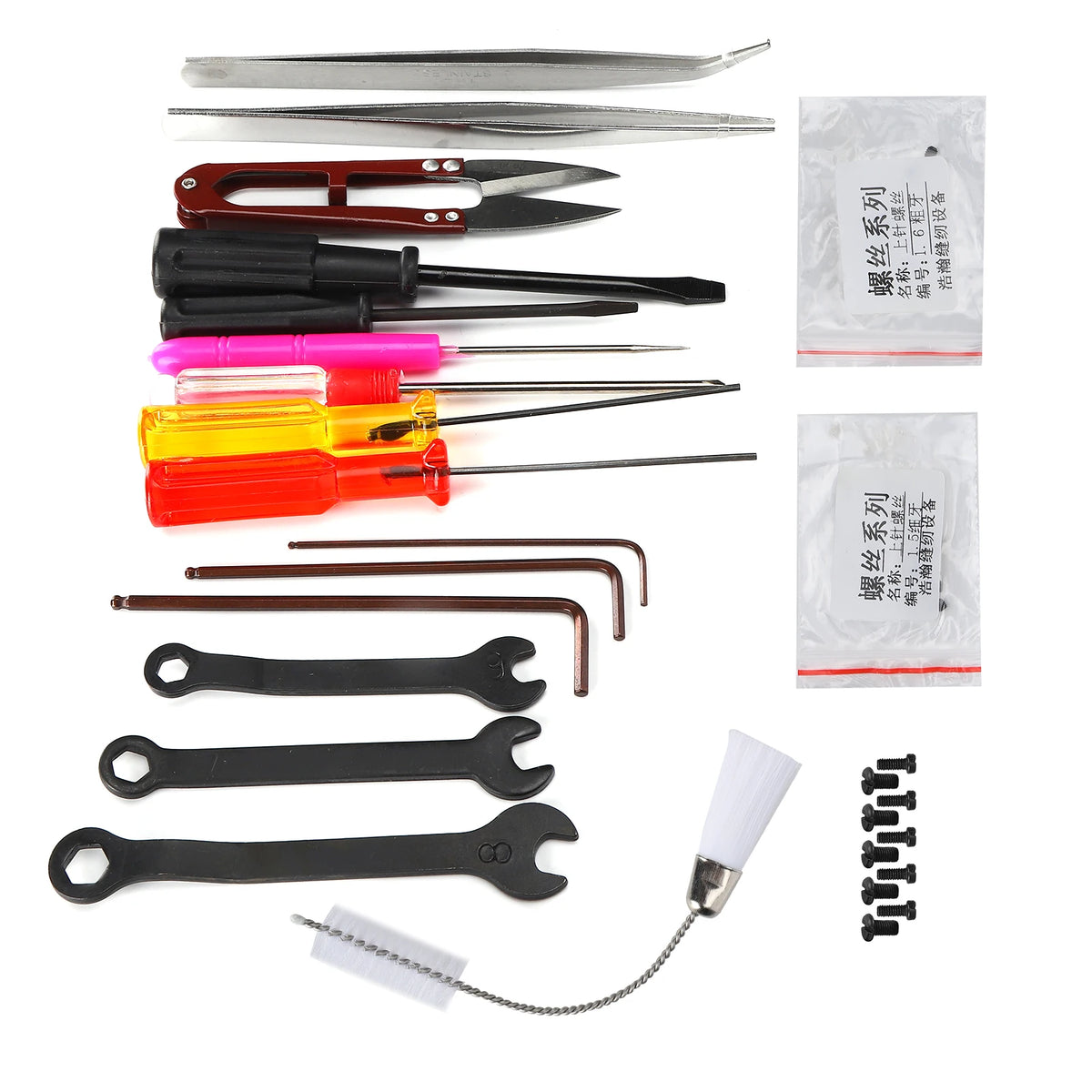 Overlock Machine Tool Lightweight Sewing Machine Repair Accessories Convenient for Overedger Parts for Screwdriver Set HIP