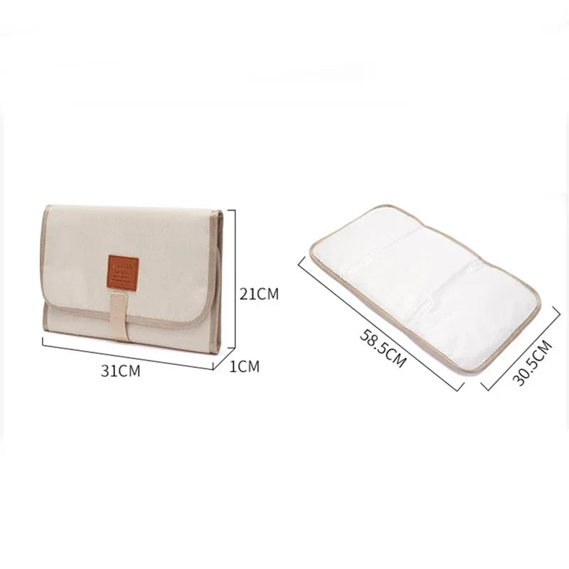 Foldable Waterproof Baby Diaper Changing Pad – Portable Oxford Baby Changing Pad HIP
