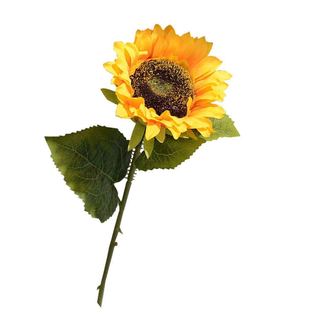 Simulation Sunflower Pastoral Style Artificial Flower False Silk Sunflower for Home Decoration Sunflower HIP