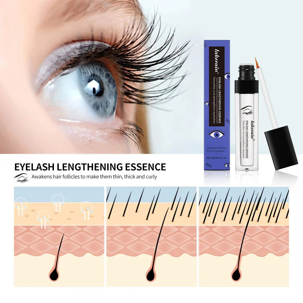 7 Days Fast Eyelash Growth Serum Eyelash Eyebrow Growth Strong Makeup Extension Treatment Eyelash Growth Thicken Care Products HIP