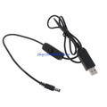 USB 5V to 12V Step-Up Converter Cable with ON/OFF Switch Voltage Converter Cable HIP Switch near usb CN