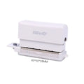 B5 6-Hole Punch for Loose Leaf Planner & Binder – DIY Paper Hole Punch HIP White