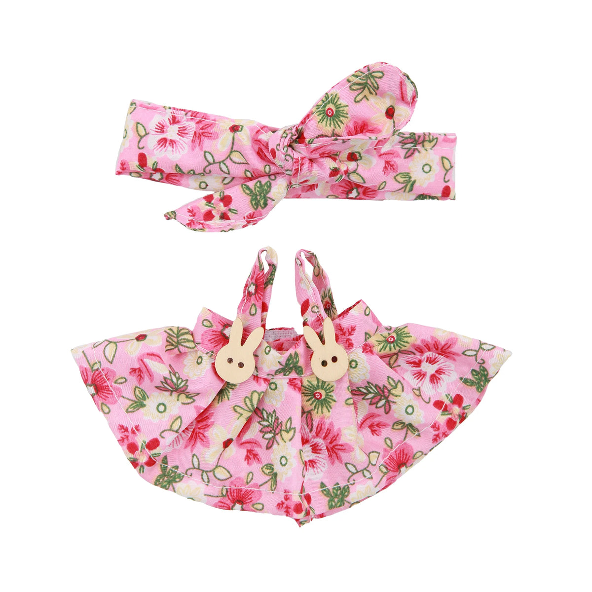Plush Vinyl Face Labubu Doll Clothes Skirts Plush Bag Charm Little Clothes Hairband Girl Juguates&Doll Accessories Fashion Toys HIP xm2187