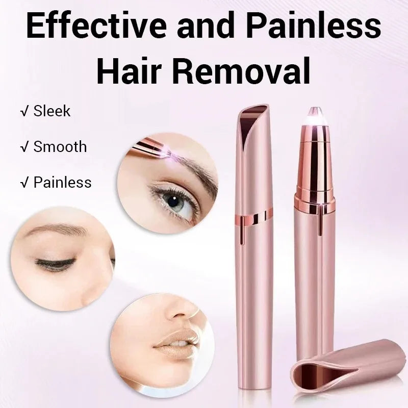 RUZOFO Portable Electric Eyebrow Trimmer & Face Shaver Eyebrow Trimmer HIP