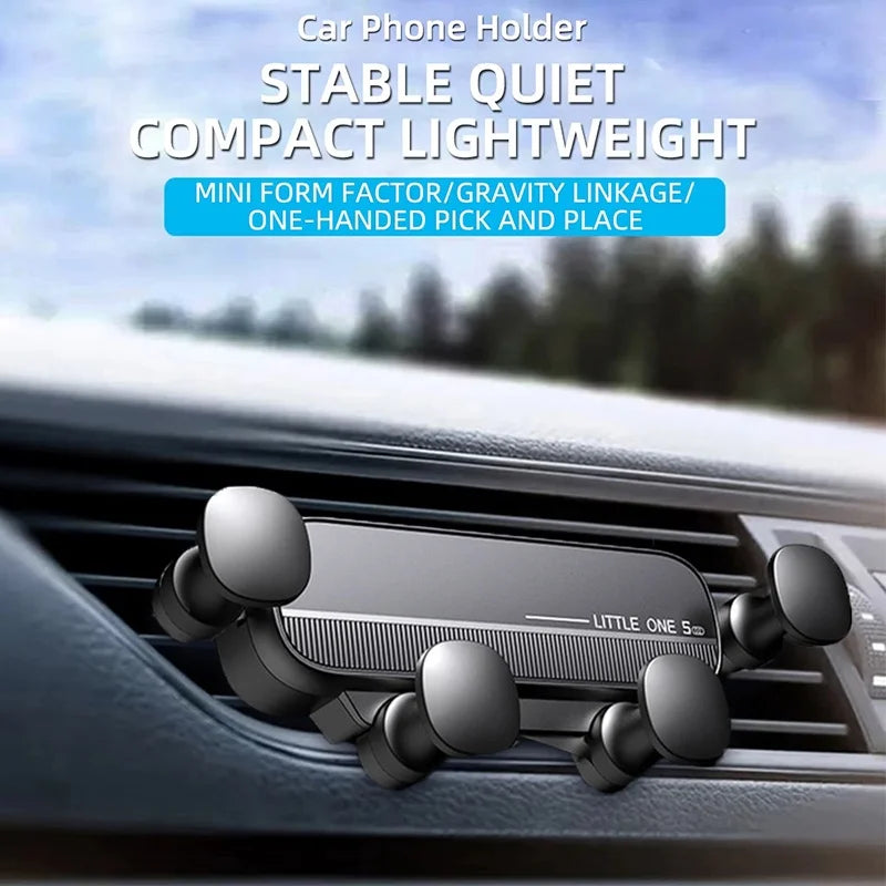 SEamopar Gravity Car Air Vent Phone Mount – Universal Fit Car Phone Mount HIP