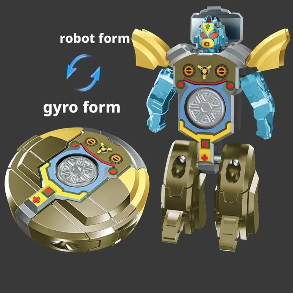 Transformable Fidget Spinners Funny Sensory Fidget Toys Deformable DIY Round to Robot Fingertip Toys for Kids Party Gifts HIP