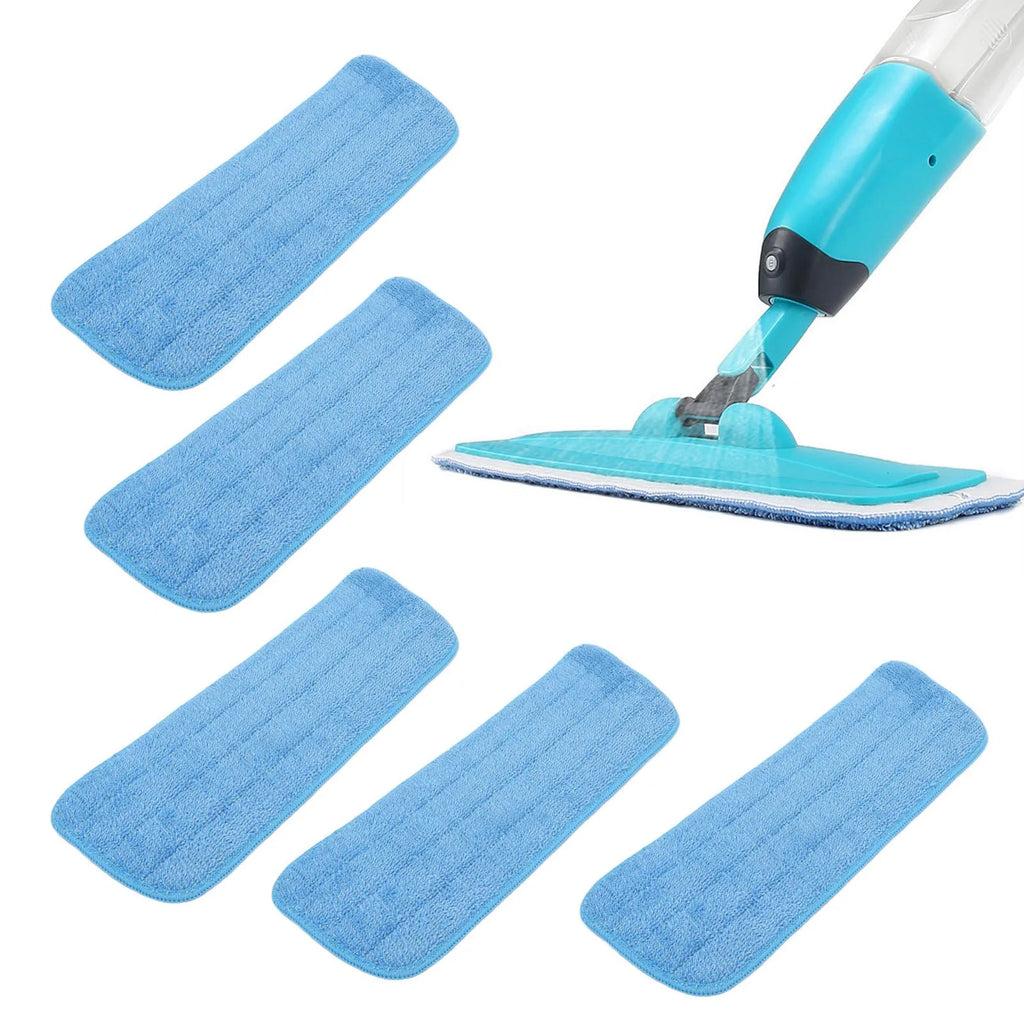 Microfiber Flat Mop Pad Mopping Cleaning Cloth Replacement for 14x41cm Hook and Loop Mop Mop Cloth Mopping Pad HIP