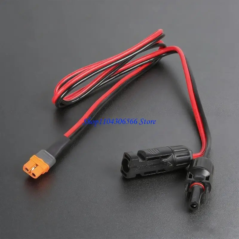 MC4 to XT60IF Female Solar Power Cord – 12AWG Heavy Duty Solar Power Cable HIP