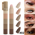 5-in-1 Waterproof Shimmer Eyeshadow Stick | Pearl Glitter Pen Eyeshadow Stick HIP 02