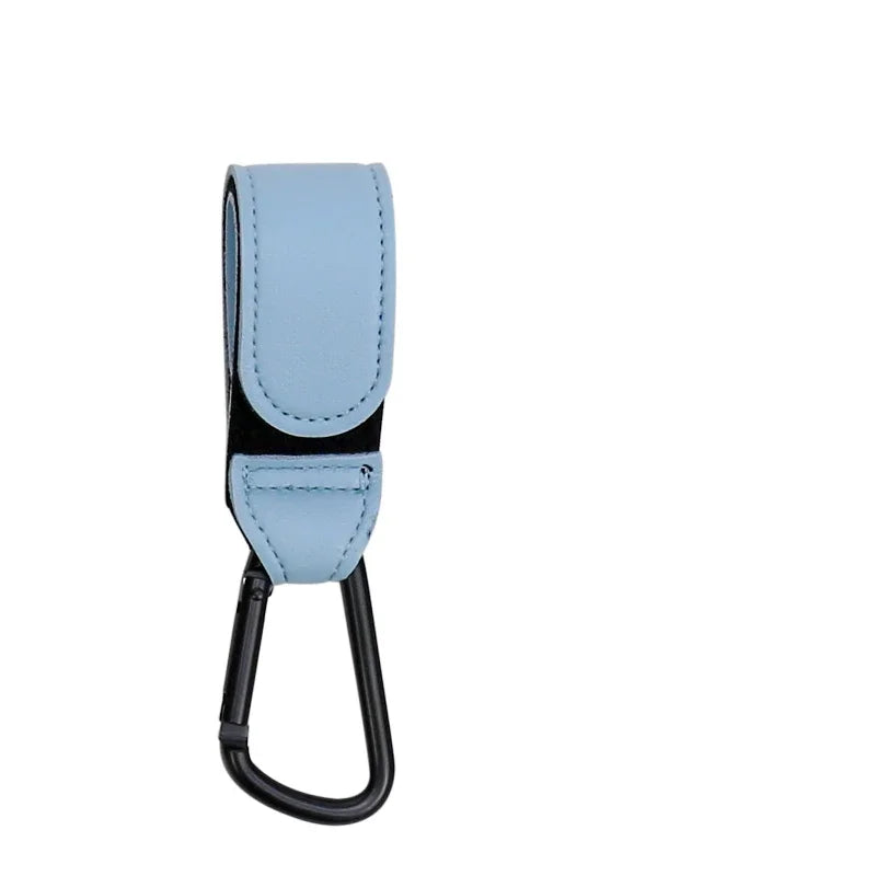 360° Rotatable Stroller Hook – PU Leather Pram Organizer Stroller Hook HIP