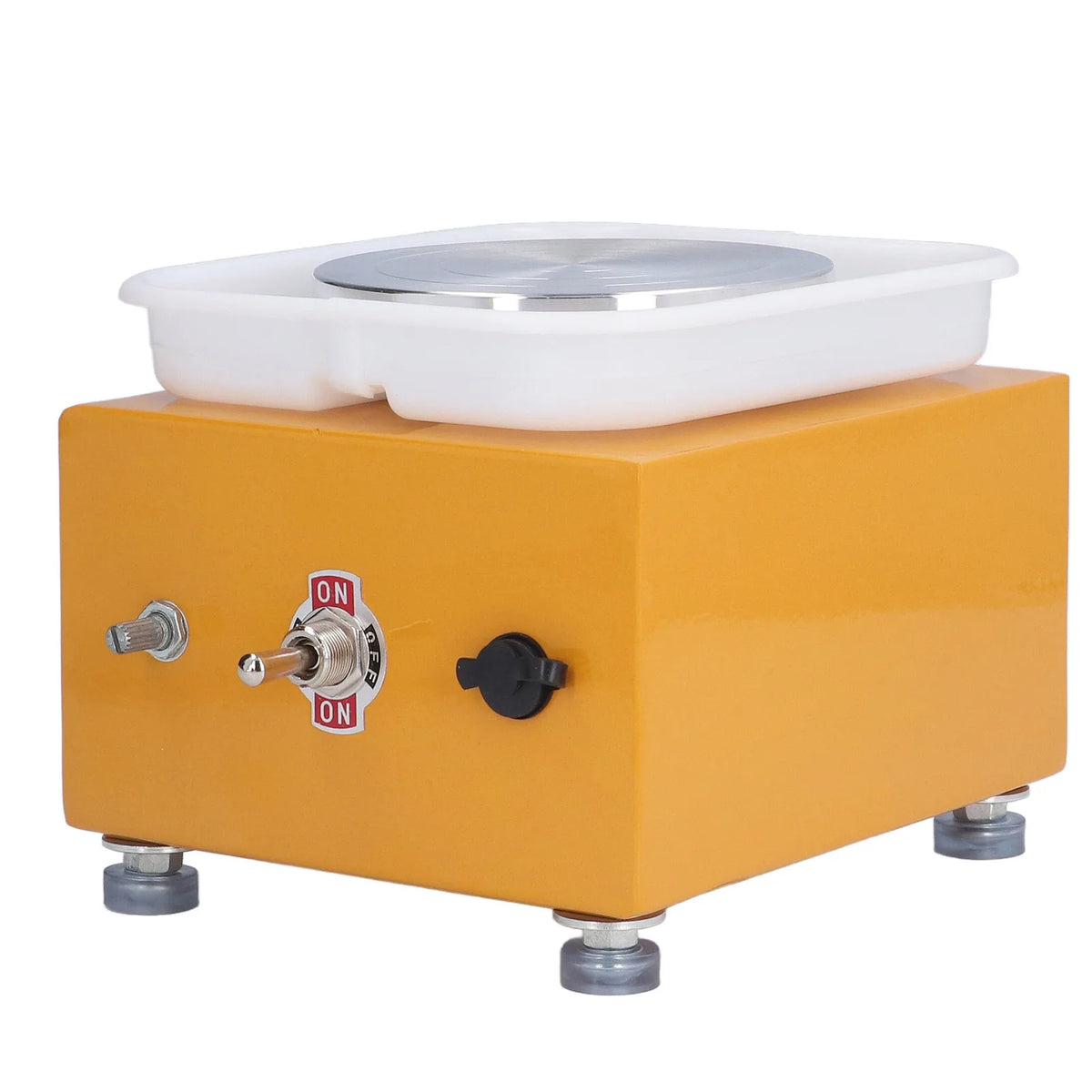 Kids Pottery Wheel Pottery Wheel Mini Water Basin Miniature Children's Teaching Ceramic Art Machine Embryo Drawing Machine HIP