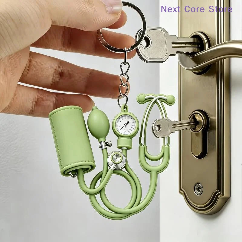 2D Acrylic Stethoscope Keychain – Nurse & Doctor Gift Acrylic Keychain HIP