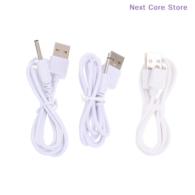 USB to 2.5mm DC Charging Cable for Wand Massagers | 0.5m Massager Charging Cable HIP