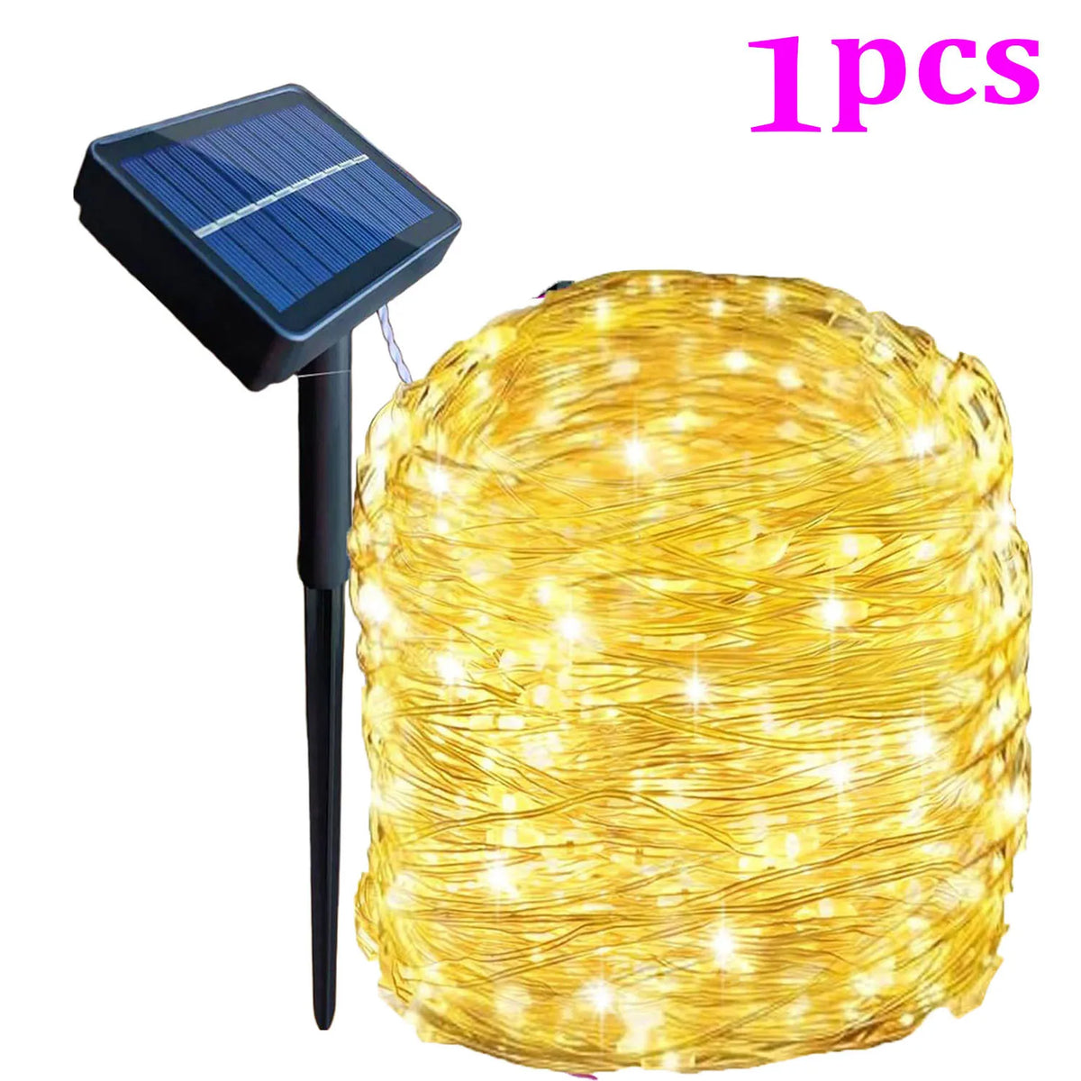 Solar LED Fairy String Lights – Waterproof Christmas Garden Lights Solar String Lights HIP 1pcs warm led 22meters 200leds