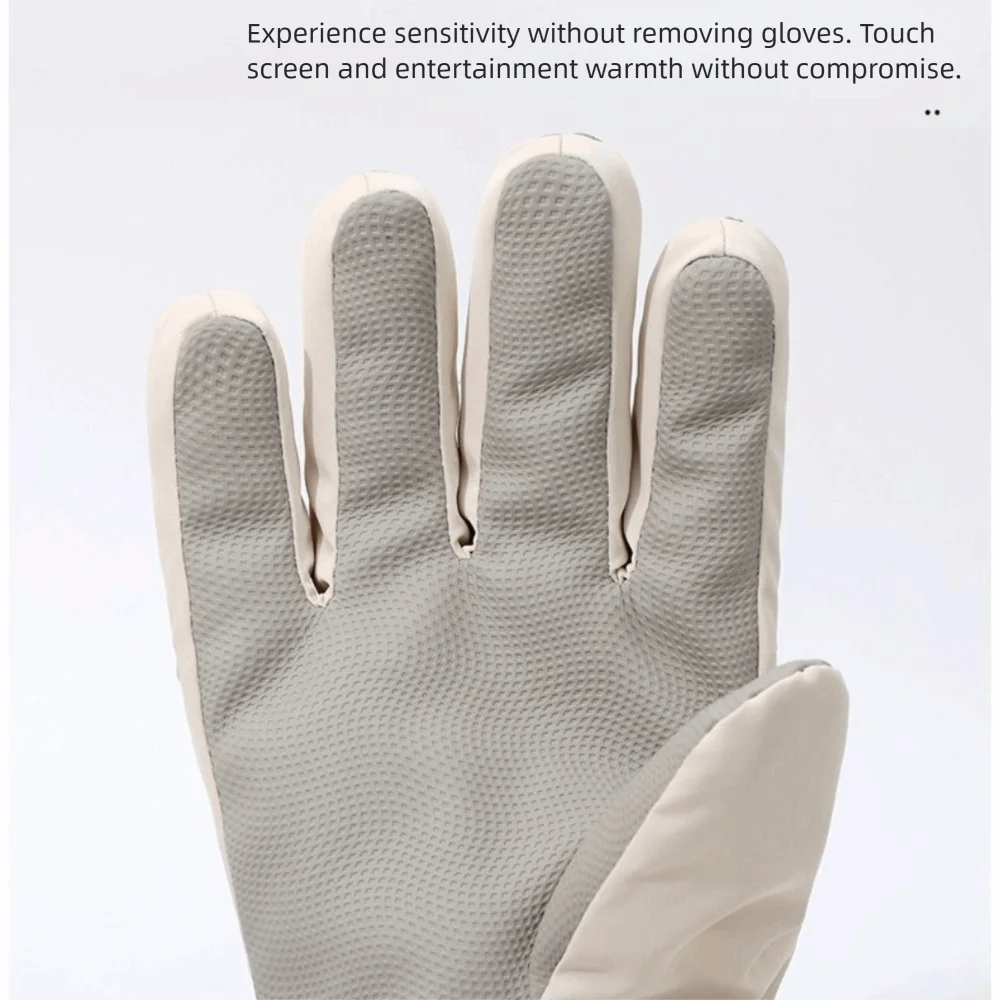 Women's Waterproof Touchscreen Ski Gloves – Thermal Winter Winter Ski Gloves HIP