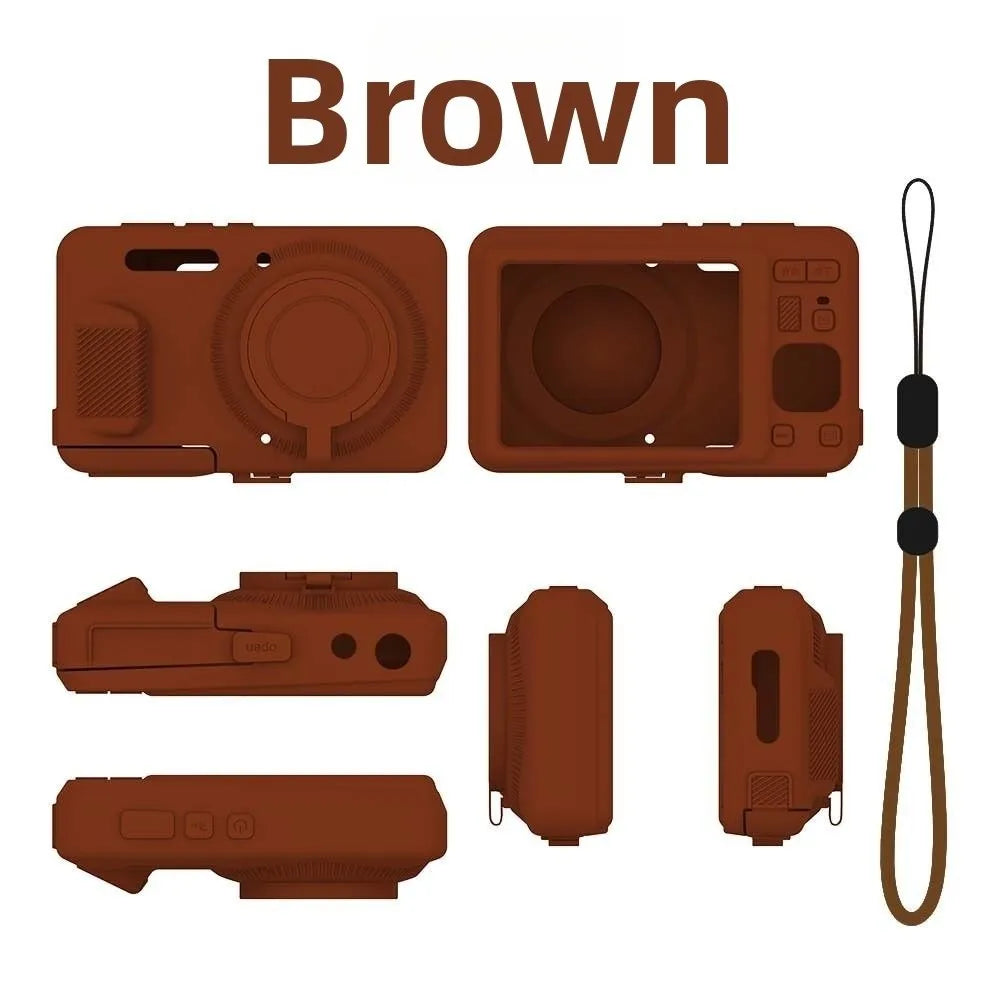 Silicone Case with Lanyard for Kodak PIXPRO FZ55 | Shockproof Camera Protective Case HIP