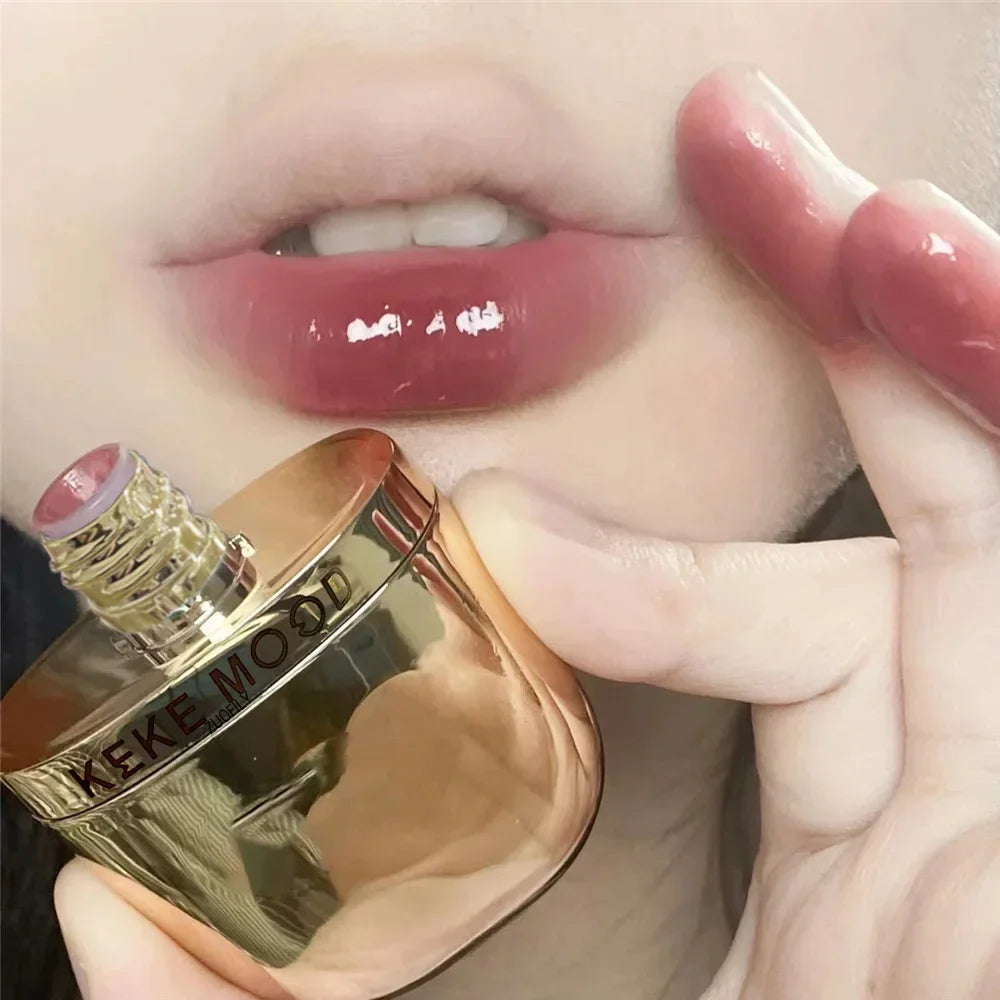 Mirror Water Lip Glaze To Matte Lipstick Makeup Waterproof Long Lasting Lip Gloss Rich Color Silky Not Fade Lips Mud Lip Tint HIP