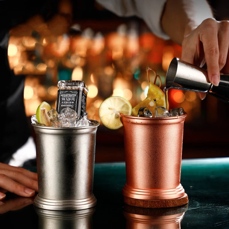 350ml Stainless Steel Mint Julep Cocktail Mug | Bar & Party Cocktail Mug HIP