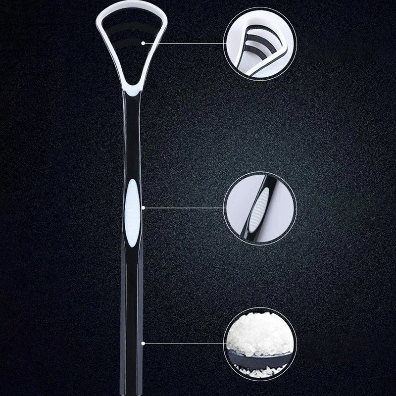 Dual-Sided Tongue Scraper & Brush – Fresh Breath | RUZOFO Tongue Scraper HIP