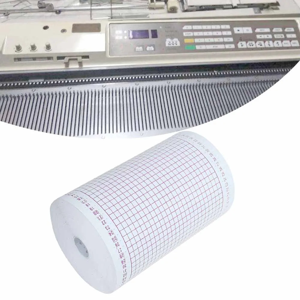100pcs/roll Red Punch Card 24 Stitches Knitting Machine Parts Accessories Punch Card Knitting Machine Parts HIP