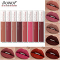 DUNUF 8-Piece Matte Liquid Lipstick Set – Waterproof & Long-Lasting Matte Liquid Lipstick Set HIP 1