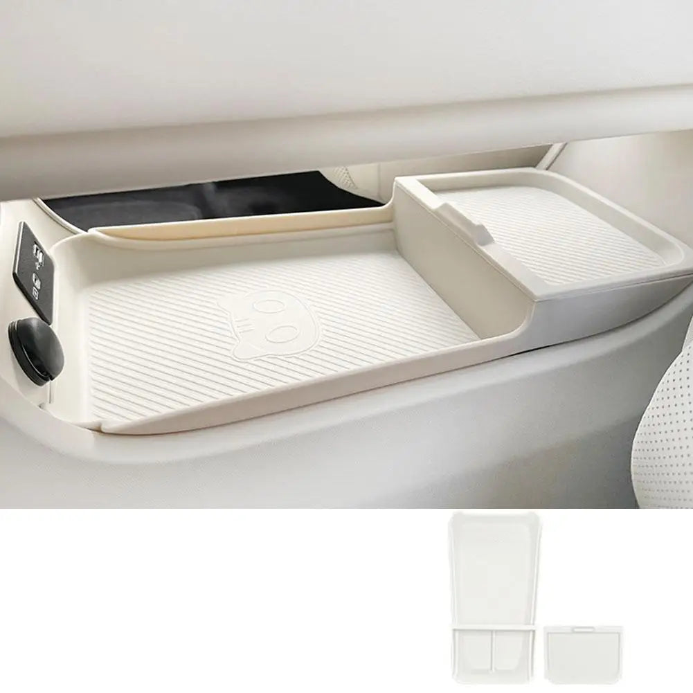 Interior Storage Box For 2026 GWM ORA 5 Maan Brown Center Console Organizer Cup Holder Mat Phone Slot Tray Car Accessories HIP A