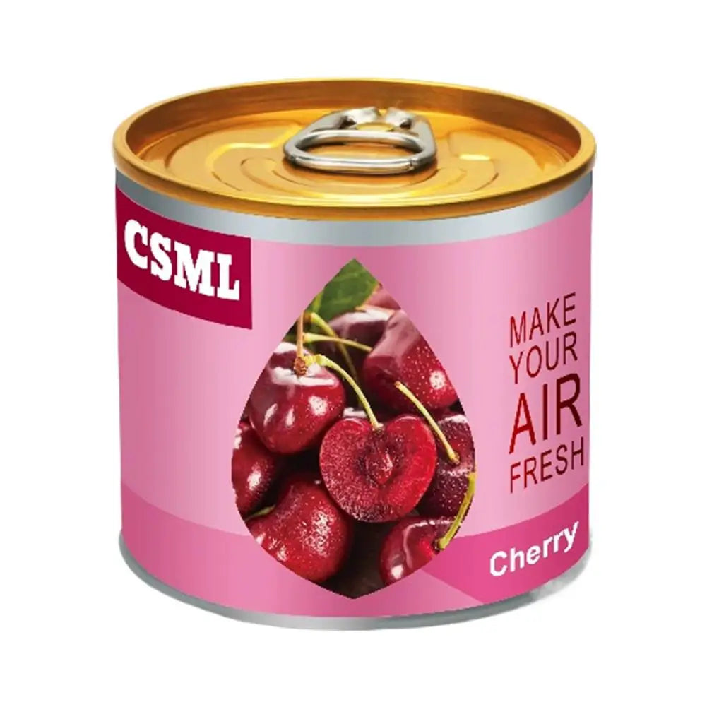 Car Air Freshener Solid Balm Cologne Lemon Odor Eliminator Long-lasting Perfume Scent Ornament Auto Accessoies HIP cherry