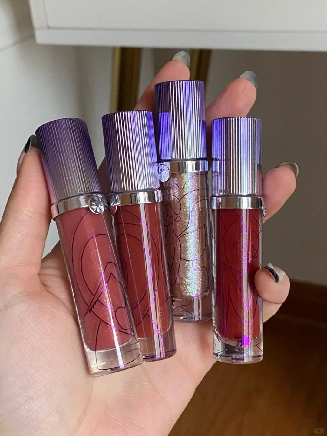 Girlcult Black Shimmer Matte Velvet Lip Cream Pearl Twinkle 3.5g Shimmer Lip Cream HIP