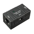 Passive PoE Injector Splitter RJ-45 Wall Mount for IP Camera PoE Network Adapter HIP black
