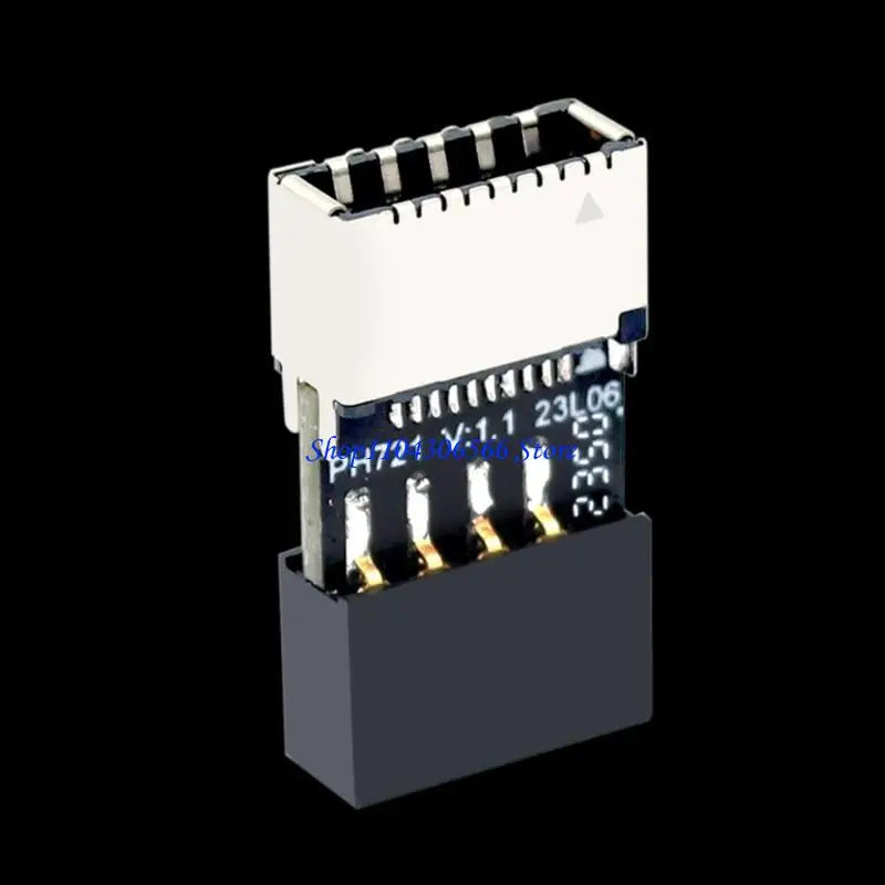 USB 2.0 9-Pin to Type-E 20-Pin Header Adapter Converter USB Header Adapter HIP