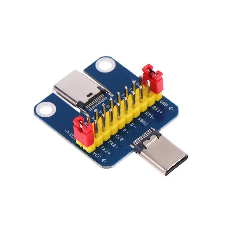 USB 3.1 Type-C Male to Female PCB Test Board Adapter PCB Test Adapter HIP male to female