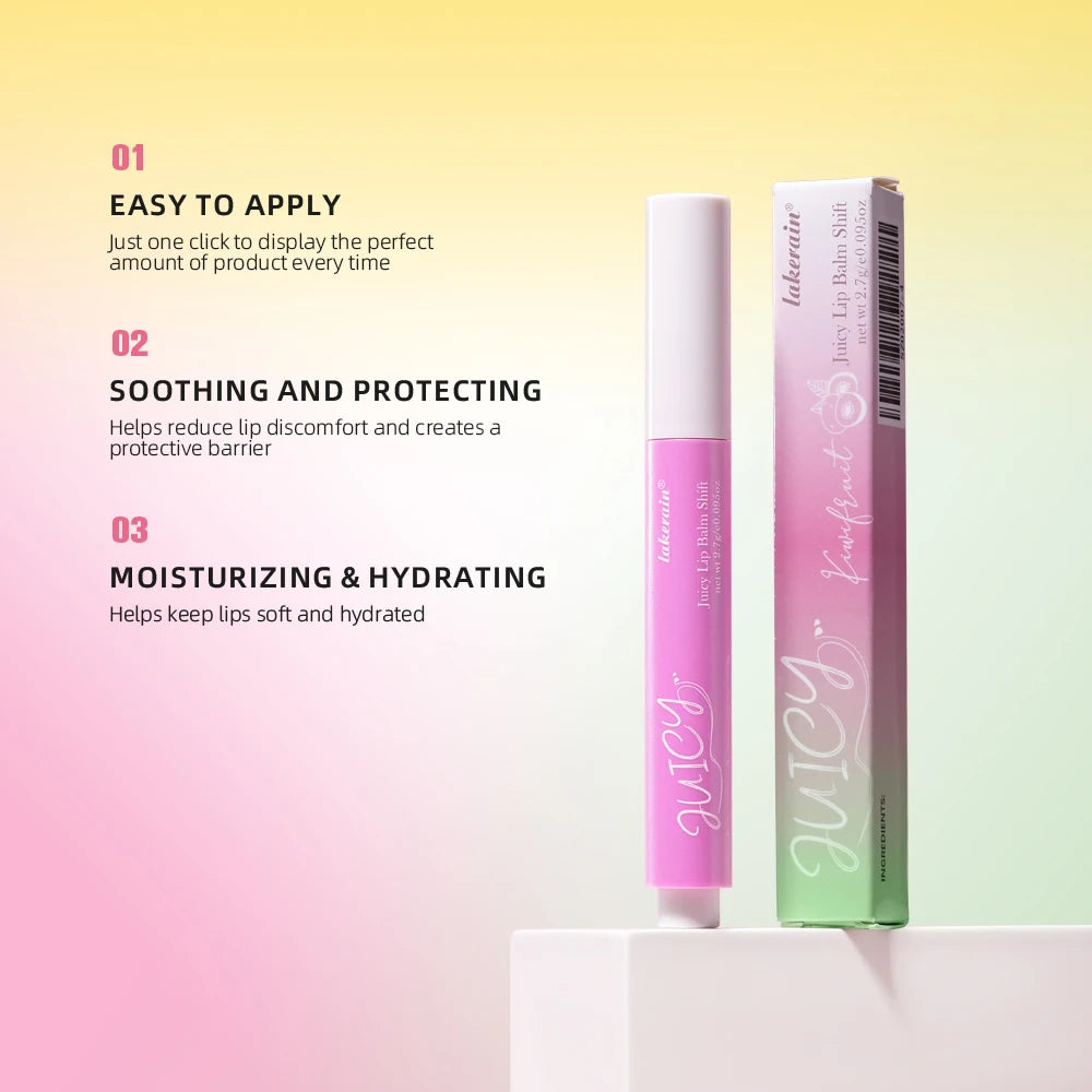 Color Change Juicy Lip Balm Shift Ph Color Changing Lip Balm Long Lasting Moisturizing Lipstick all change to pink lips makeup HIP