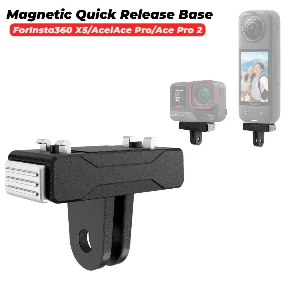 Magnetic Quick Release Mount for Insta360 X5 Ace Pro | HIP Camera Mount Adapter HIP