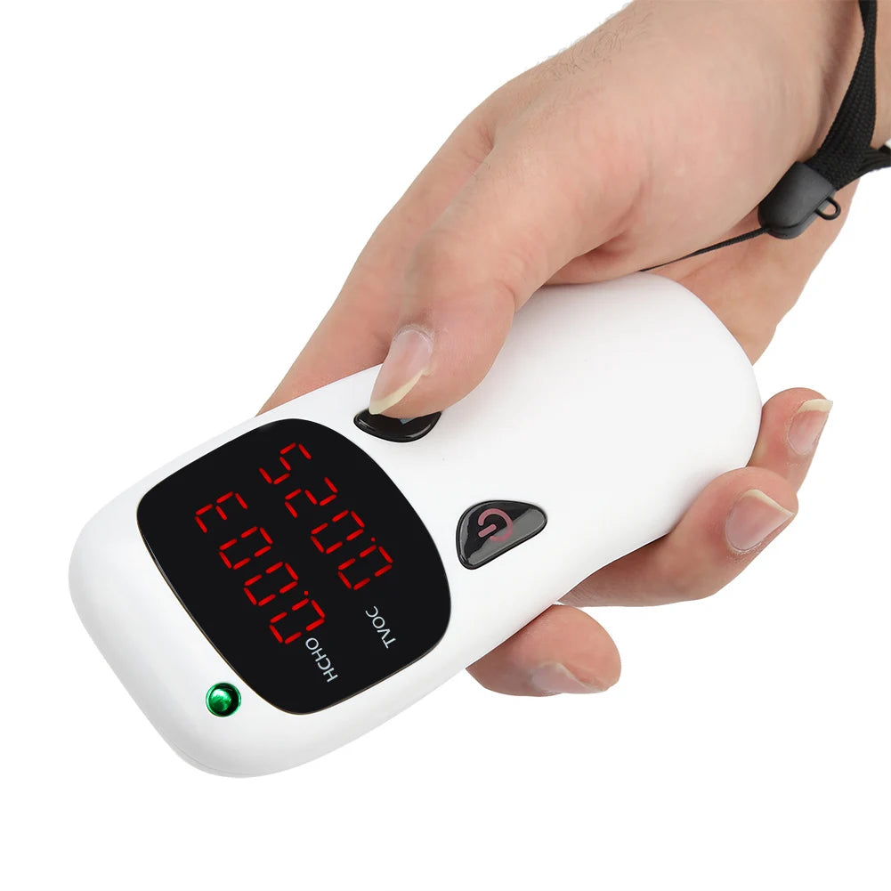 Portable Formaldehyde Detector Indoor Home Air Quality Tester HCHO Meter TVOC Monitor HIP