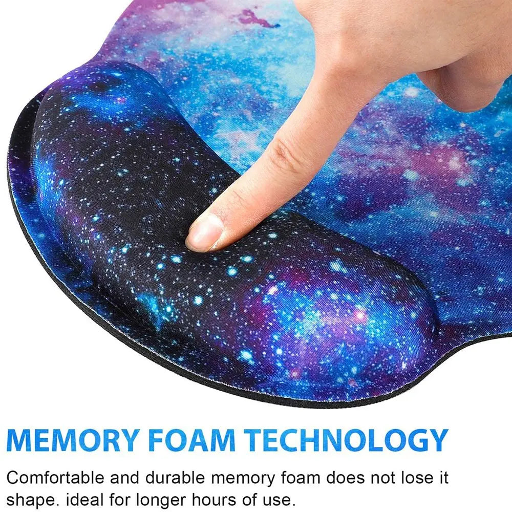 Ergonomic Silicone Wrist Rest Mouse Pad – Non-Slip Gaming Wrist Rest Mouse Pad HIP
