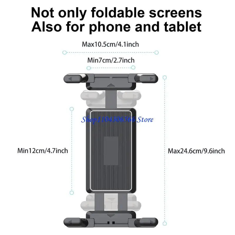 Adjustable Tablet & Phone Bike Mount – 360° Rotation 4.7–9.6" Tablet Phone Mount HIP